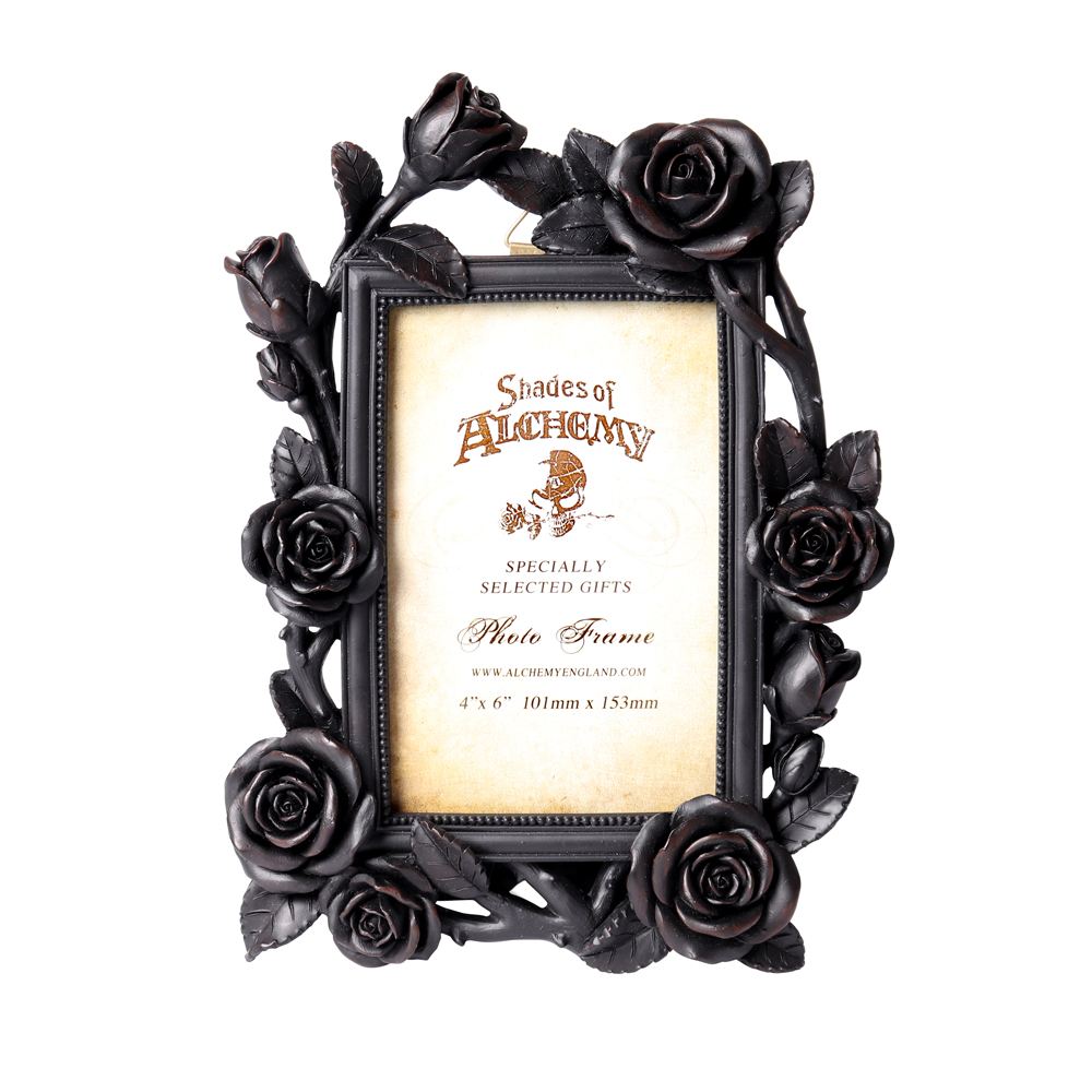 Alchemy - Rose & Vine (6x4") Picture frame - Black